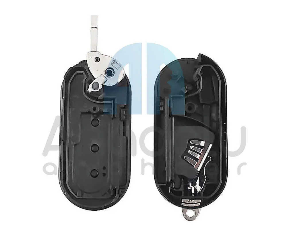 38455 | Fiat Doblo Orijinal Parlak Sustalı Kumanda Kabı 3 Buton - Görsel 2