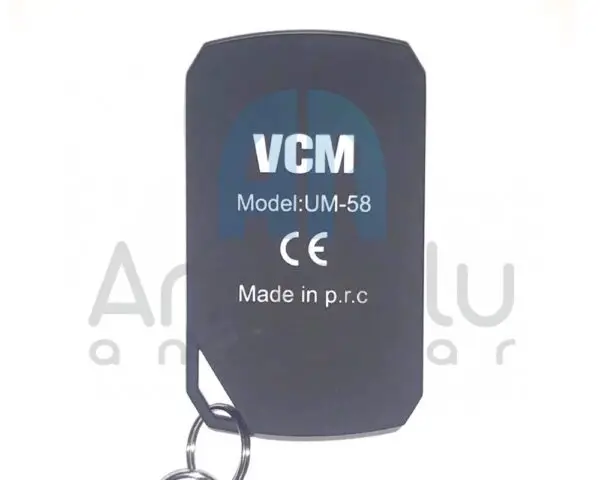 7008 | Universal Garaj Kumanda UM58 433.9 MHz - Görsel 2