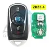 6312 | Keydiy KD Evrensel Smart Kumanda 5 Buton Buick Tarzı ZB22-4 8 AA6312 1