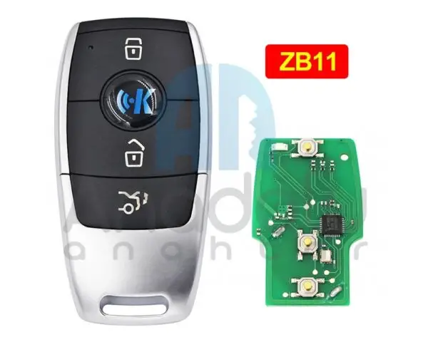 6328 | KeyDiy KD Evrensel Smart Kumanda 3 Buton Mercedes Tipi ZB11 3 6328 | KeyDiy KD Evrensel Smart Kumanda 3 Buton Mercedes Tipi ZB11 - Görsel 3