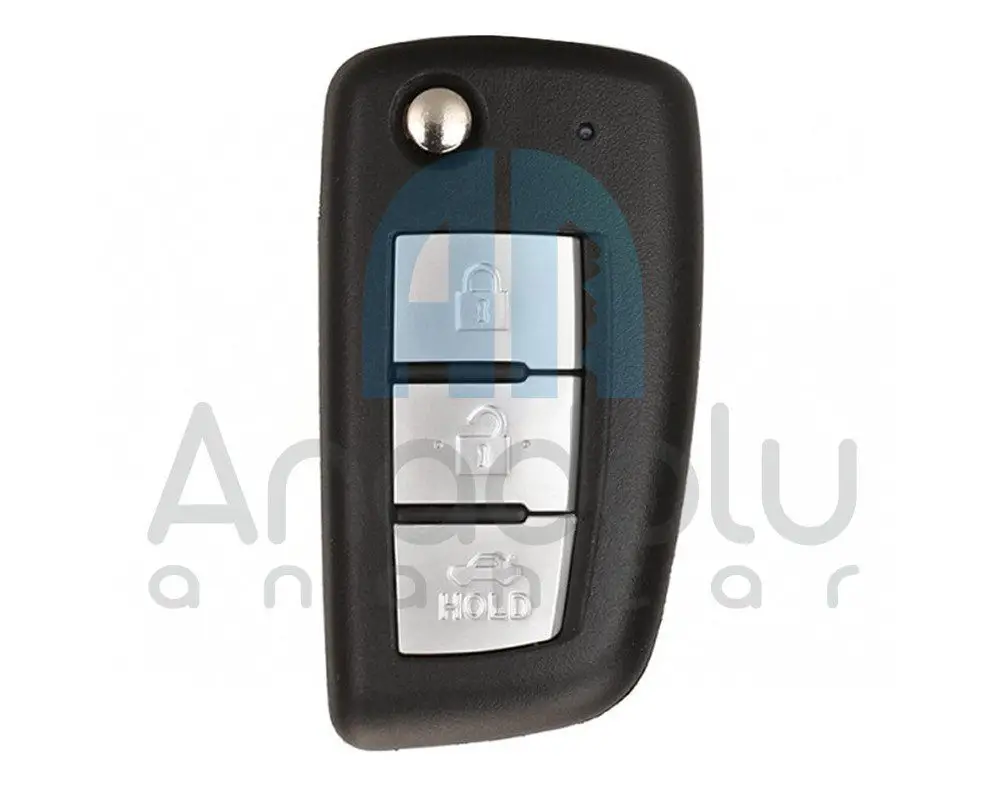 1243 | Nissan Qashqai Sunny Sustali Kumanda Kabı 3 Buton yeni