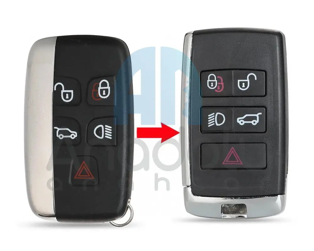 3636 | Range Rover Dönüşüm Smart Kumanda Kabı 4+1 Buton