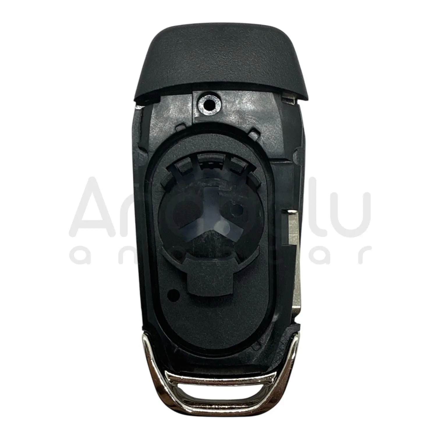 4138 | Ford Sustalı Kumanda Kabı 3 Buton Pil Yataklı - Görsel 3