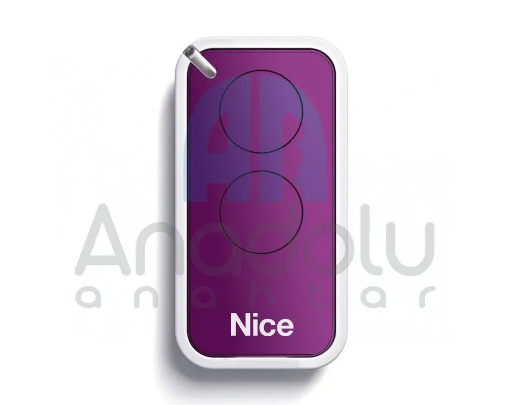 9020 | Nice Era İnti Renkli 433MHz Kumanda 2 Buton - Görsel 3