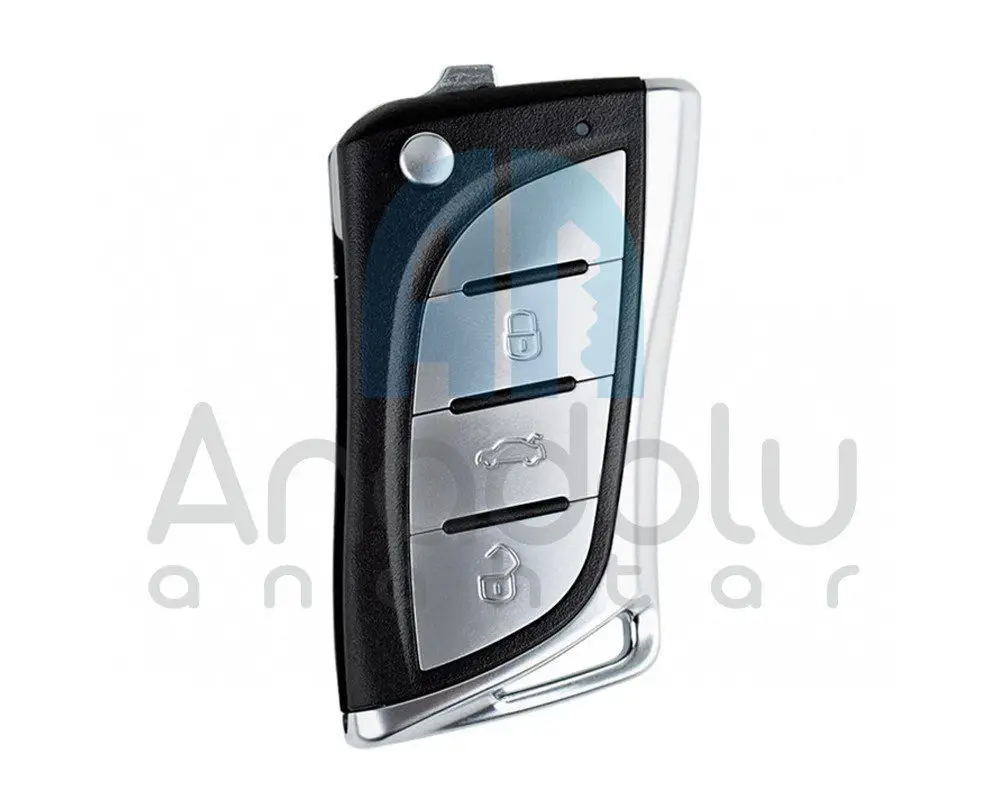 8597 | Xhorse VVDI Sustalı Kumanda 3 Buton Süper Çipli  XELEX0EN