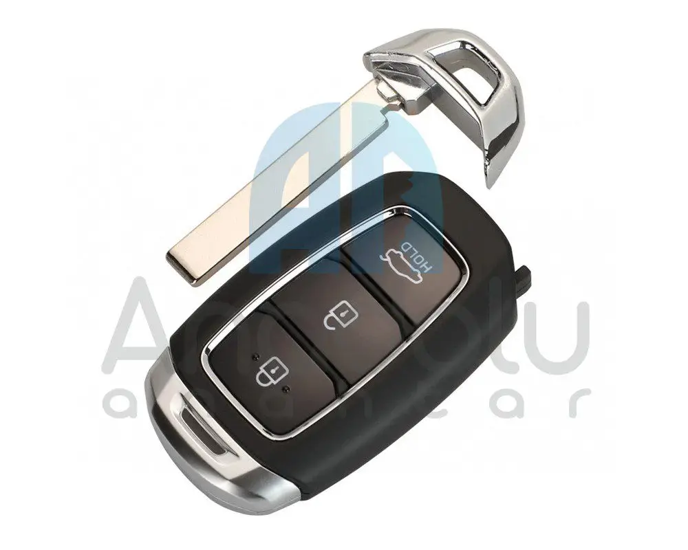 2150 | Hyundai Elentra Smart Kumanda Kabı 3 Buton Yeni Kasa - Görsel 3