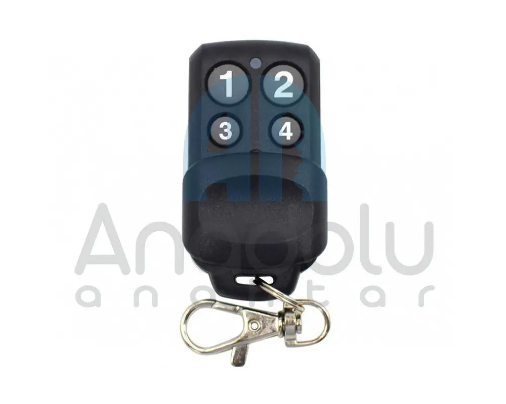 9014 | UK43 Üniversal Garaj Kumanda Nice BFT Hiland Mavi Etiketli ile Uyumlu 433MHz