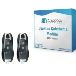 Porsche Uzaktan Çalıştırma Sistemi: 2012+ Cayenne ve Panamera Porsche Cayenne ve Panamera modellerinizin konforunu ve kullanım kolaylığını artırmak mı istiyorsunuz? 2012 ve sonrası Porsche Cayenne ve Panamera modellerine özel uzaktan çalıştırma sistemi, aradığınız mükemmel çözüm! Porsche Uzaktan Çalıştırma Sistemi Nedir? Porsche uzaktan çalıştırma sistemi, aracınızı uzaktan çalıştırmanızı sağlayan bir teknolojidir. Bu sistem, soğuk kış sabahlarında aracınızı ısıtmak veya sıcak yaz günlerinde serinletmek için mükemmeldir. Güvenli ve kullanımı kolay olan bu sistem, araç konforunuzu bir üst seviyeye taşır. 2012 ve Sonrası Cayenne ve Panamera İçin Neden Uzaktan Çalıştırma Sistemi? Kolay Kurulum: Tak ve çalıştır özelliği sayesinde, Porsche uzaktan çalıştırma sistemi hızlı ve kolay bir şekilde kurulabilir. Karmaşık kablolama işlemlerine gerek kalmaz. Güvenlik: Porsche'nin gelişmiş güvenlik sistemleriyle uyumlu çalışır, bu nedenle aracınızın güvenliğinden ödün vermezsiniz. Konfor: Aracınızı uzaktan çalıştırarak, istediğiniz sıcaklıkta hazır olmasını sağlayabilirsiniz. Bu, sürüş konforunuzu ve deneyiminizi artırır. Sahte Anahtar Modülü Nasıl Çalışır? Sahte anahtar modülü, aracınızın mevcut elektronik sistemleriyle entegre edilerek uzaktan çalıştırma işlevini sağlar. Aracınızın anahtarını kullanarak uzaktan çalıştırma komutları gönderebilir ve aracınızı istediğiniz gibi kontrol edebilirsiniz. Porsche Uzaktan Çalıştırma Sistemi İçin Öneriler Uyumluluk: 2012 ve sonrası Porsche Cayenne ve Panamera modelleri için tasarlanmış olan bu modülün, aracınızla uyumlu olduğundan emin olun. Profesyonel Kurulum: Elektronik sistemler konusunda deneyiminiz yoksa, modülün kurulumunu profesyonel bir servise yaptırmanız önerilir. Garanti ve Destek: Modülü güvenilir bir satıcıdan alarak garanti ve teknik destek hizmetlerinden faydalanabilirsiniz. Porsche Cayenne ve Panamera'nızı Daha Konforlu Hale Getirin! Porsche uzaktan çalıştırma sistemi ile aracınızı her zaman istediğiniz sıcaklıkta hazır tutun. Konforunuzu artırın ve aracınızın kullanımını kolaylaştırın. 2012 ve sonrası Porsche Cayenne ve Panamera modelleri için özel olarak tasarlanmış uzaktan çalıştırma sistemi ile bu teknolojiye hemen sahip olabilirsiniz.