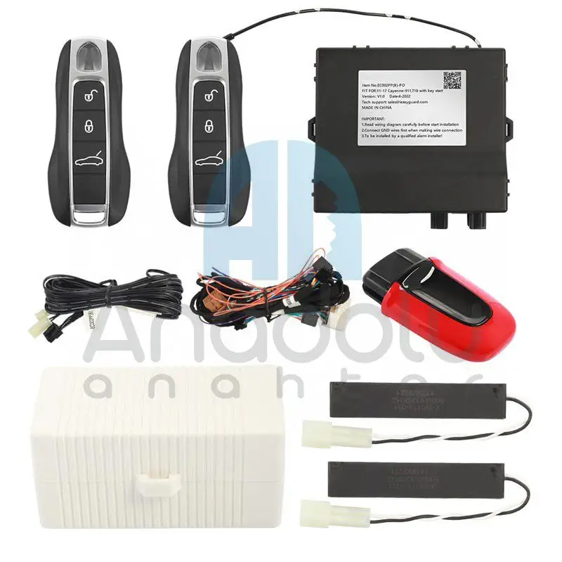 29105 | Porsche Ellerserbest Uzaktan Çalıştırma Sistemı Cayenne 11-17 dummy key/ 911,718