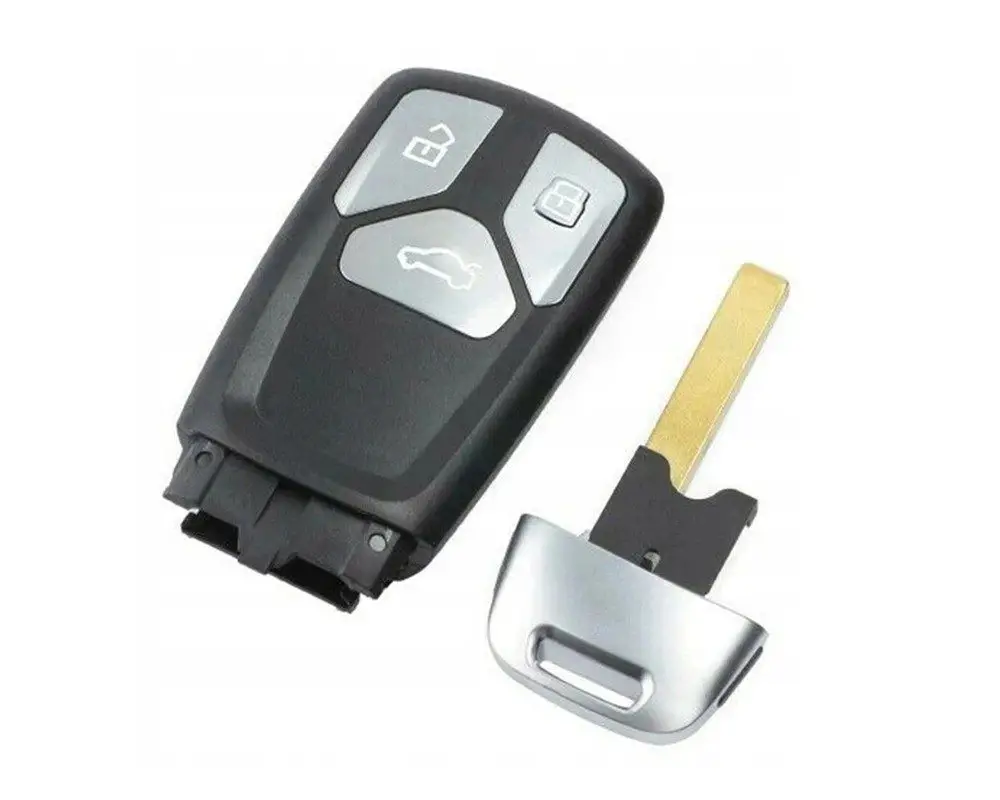 2920 | Audi A3 Q2 Q3 3 Buton 434Mhz Megmos AES Keyless Go Kumanda - Görsel 2