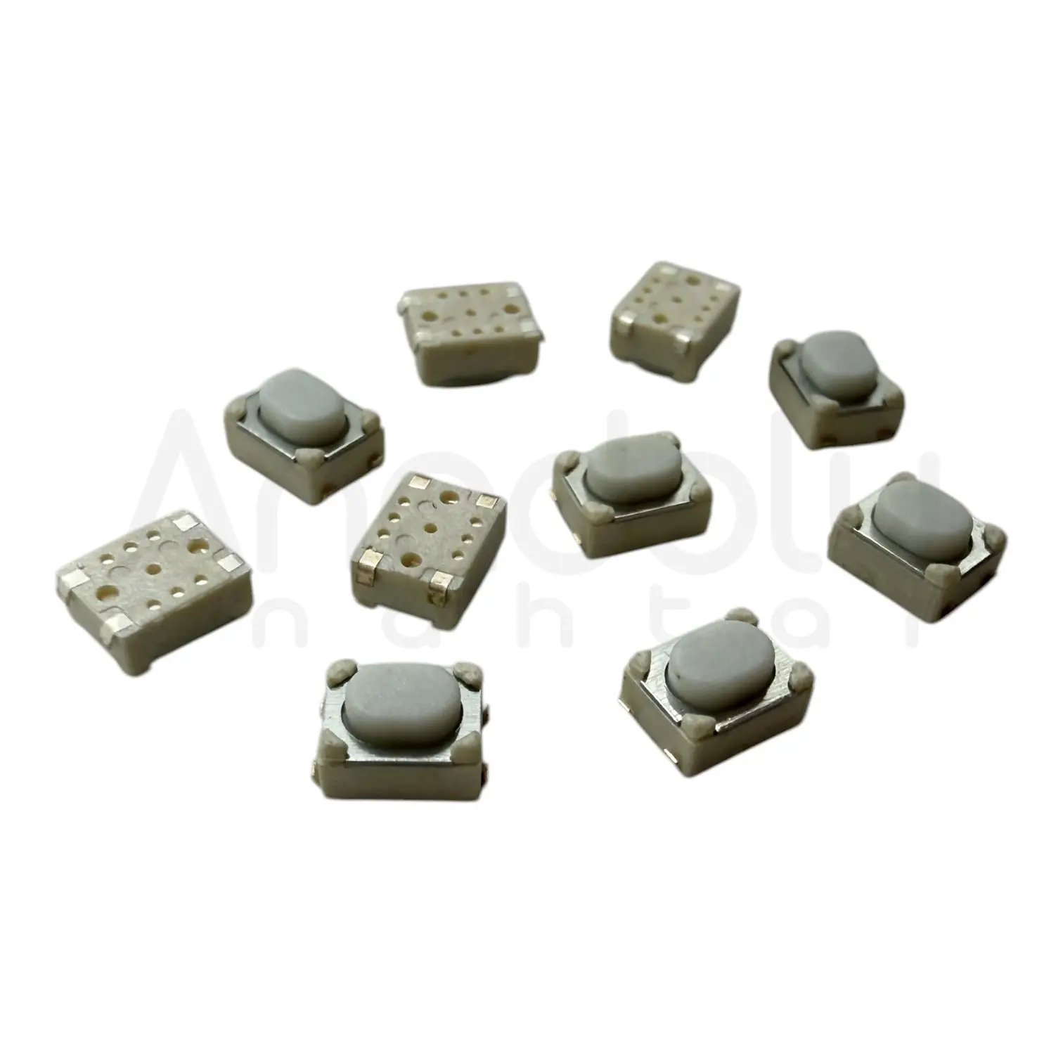 7022 | Kumanda Switch - Buton Standart Kumanda 3.2X4.2X2.5mm 10 ADET