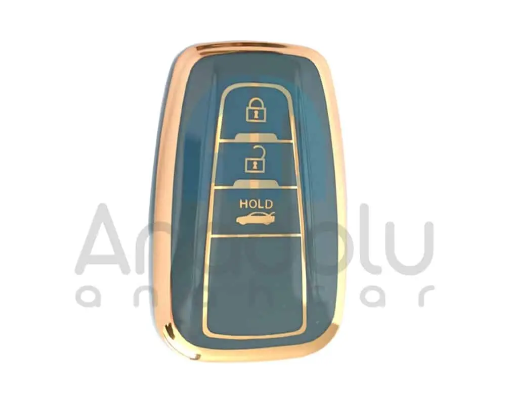 1010-G | Toyota Silikon Kılıf 3 Buton