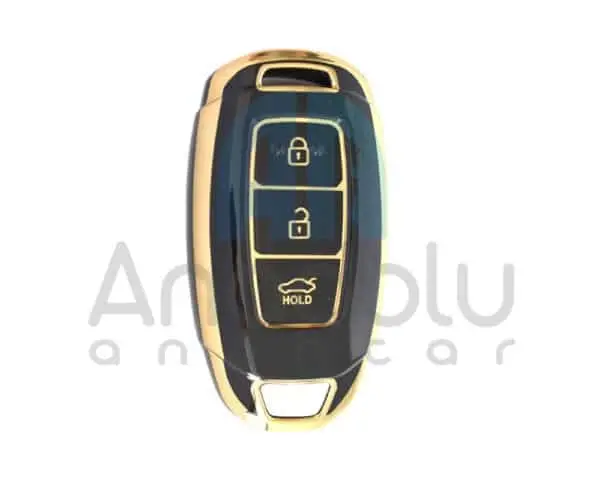 2112-B | Hyundai Smart Silikon Kılıf 3 Buton