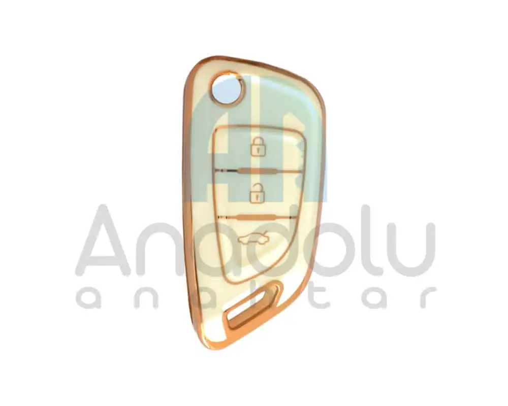 2708-W | BMW Sustalı Nano Silikon Kılıfı 3 Buton