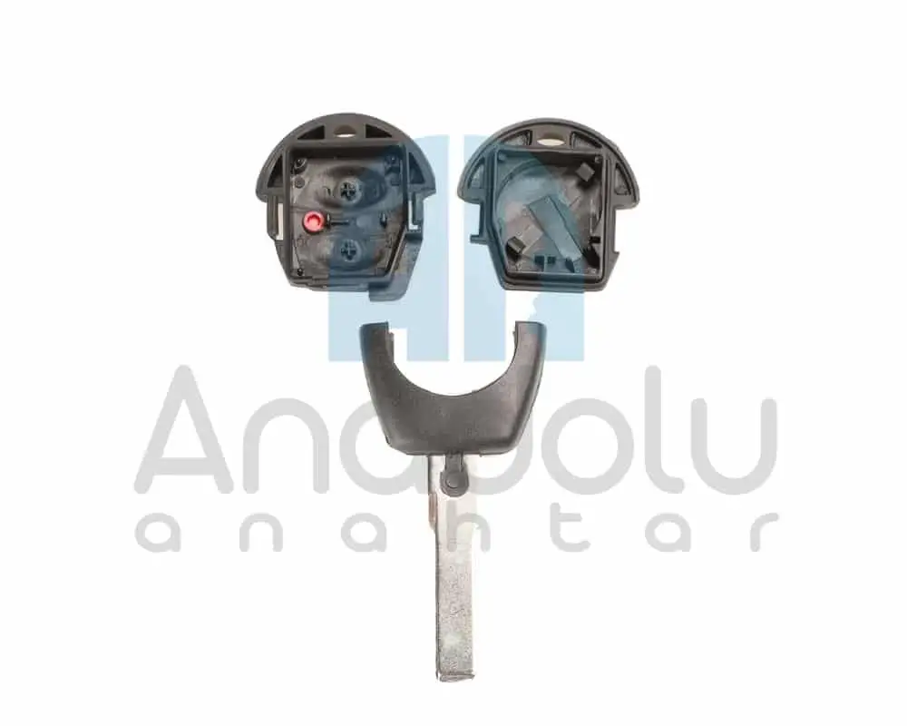2804 | VW Seat Skoda Eski Kasa Kumanda Kabı 2 buton - Görsel 2