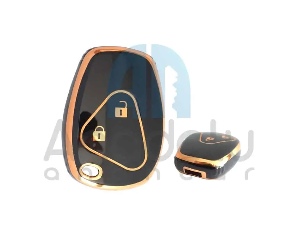 3520-B | Renault Kumanda Nano Silikon Kılıfı 2 Buton