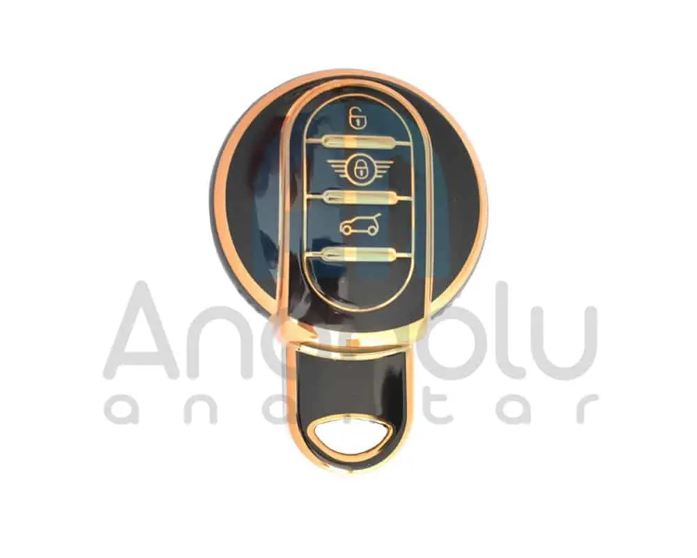 3613-B | Mini Cooper Silikon Kılıfı 3 Buton