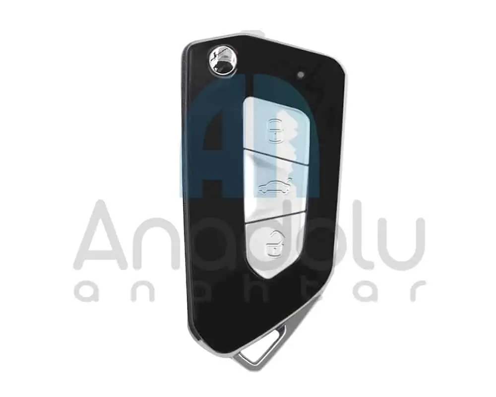 6326 | Keydiy KD VW Tipi Sustalı Kumanda 3 Buton B34