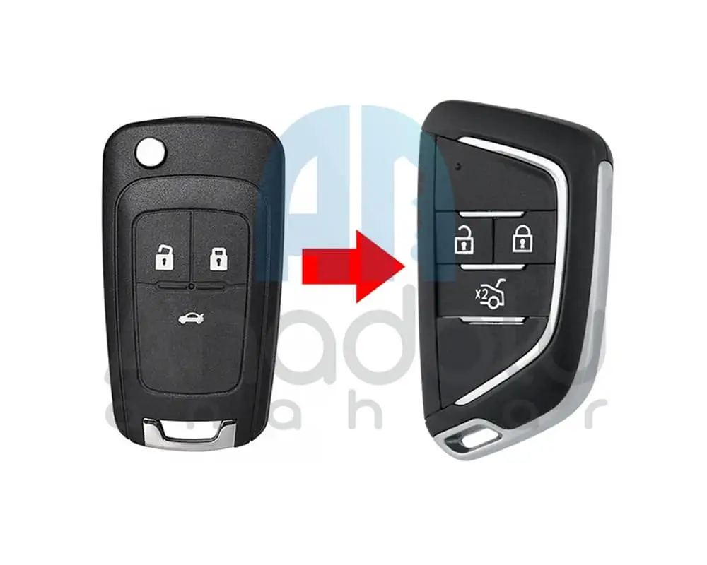 3238 | Opel Çevirici 3 Buton Kumanda Kabı