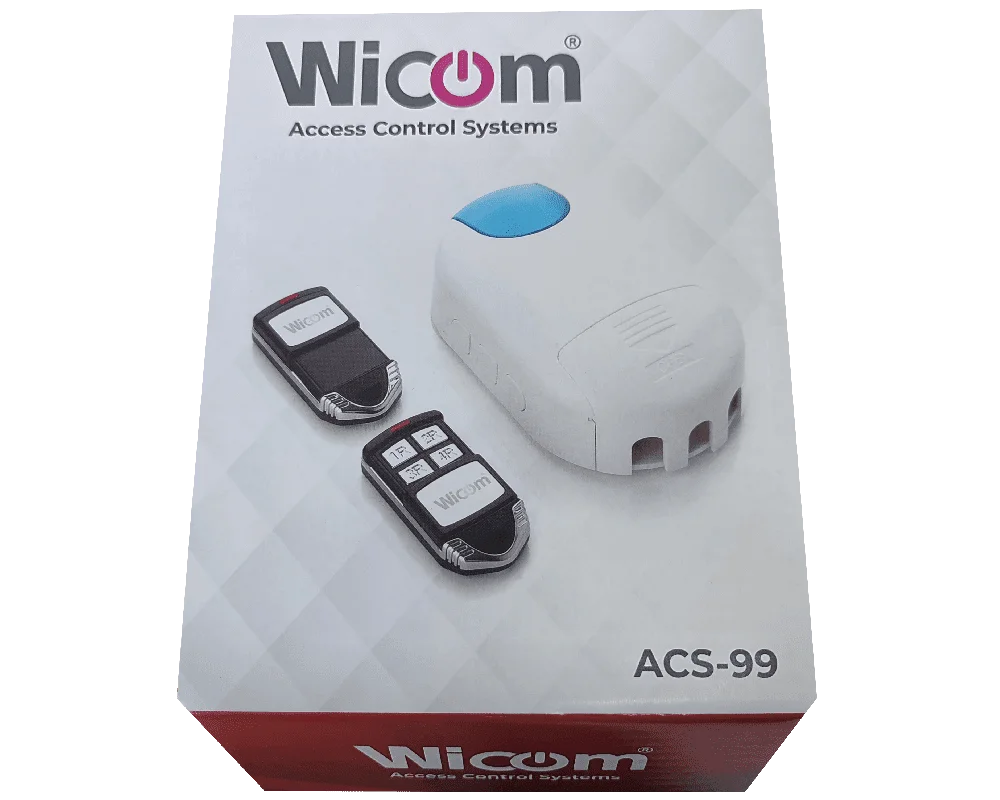 9006 | Wicom trafolu Otomatik Kepenk Alıcısı +2 Adet Kumanda PW2 2 AA9006