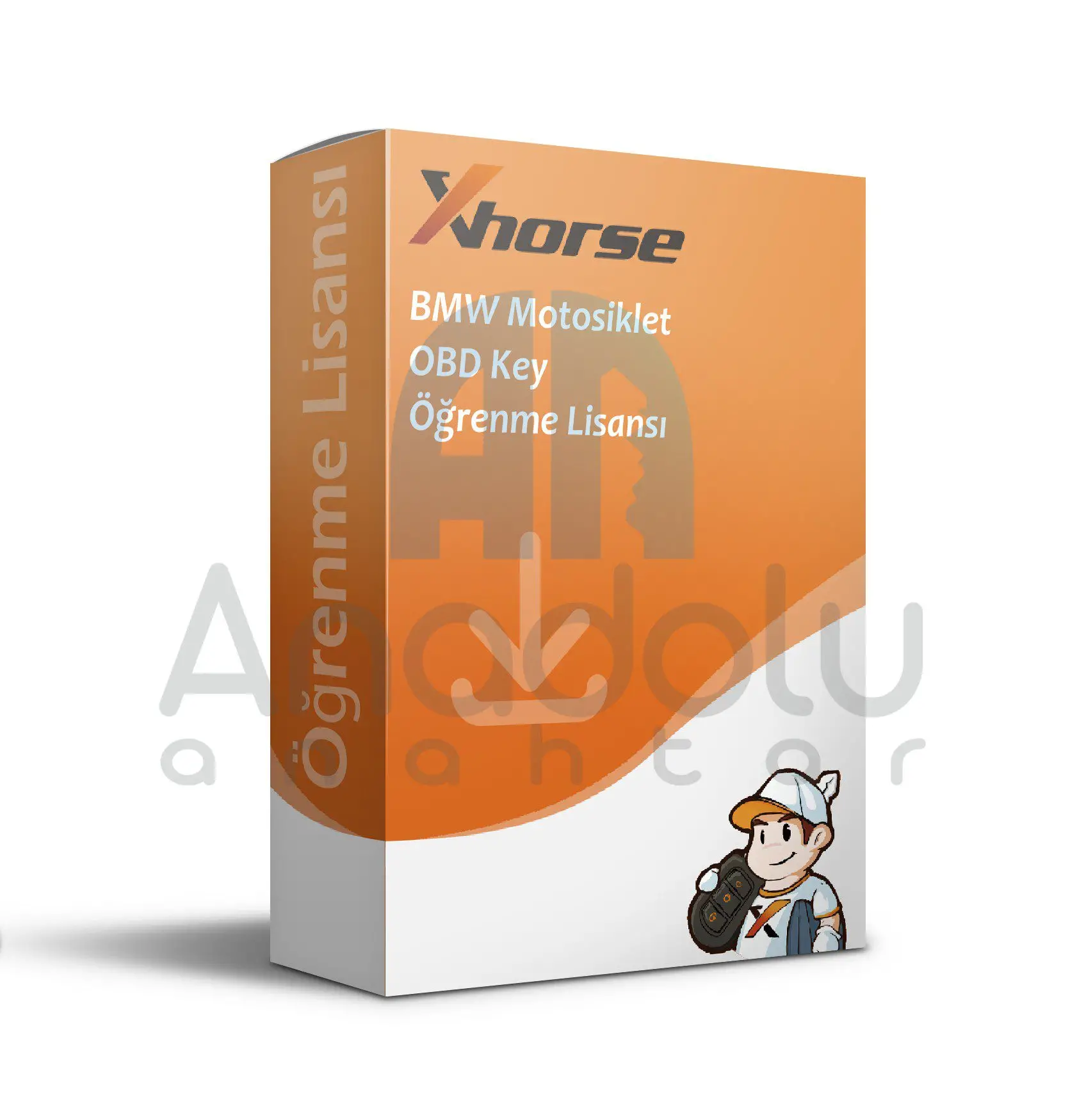 8205 | VVDI2 ve VVDI Key Tool Plus için Xhorse BMW Motosiklet OBD KEY Öğrenme Lisansı