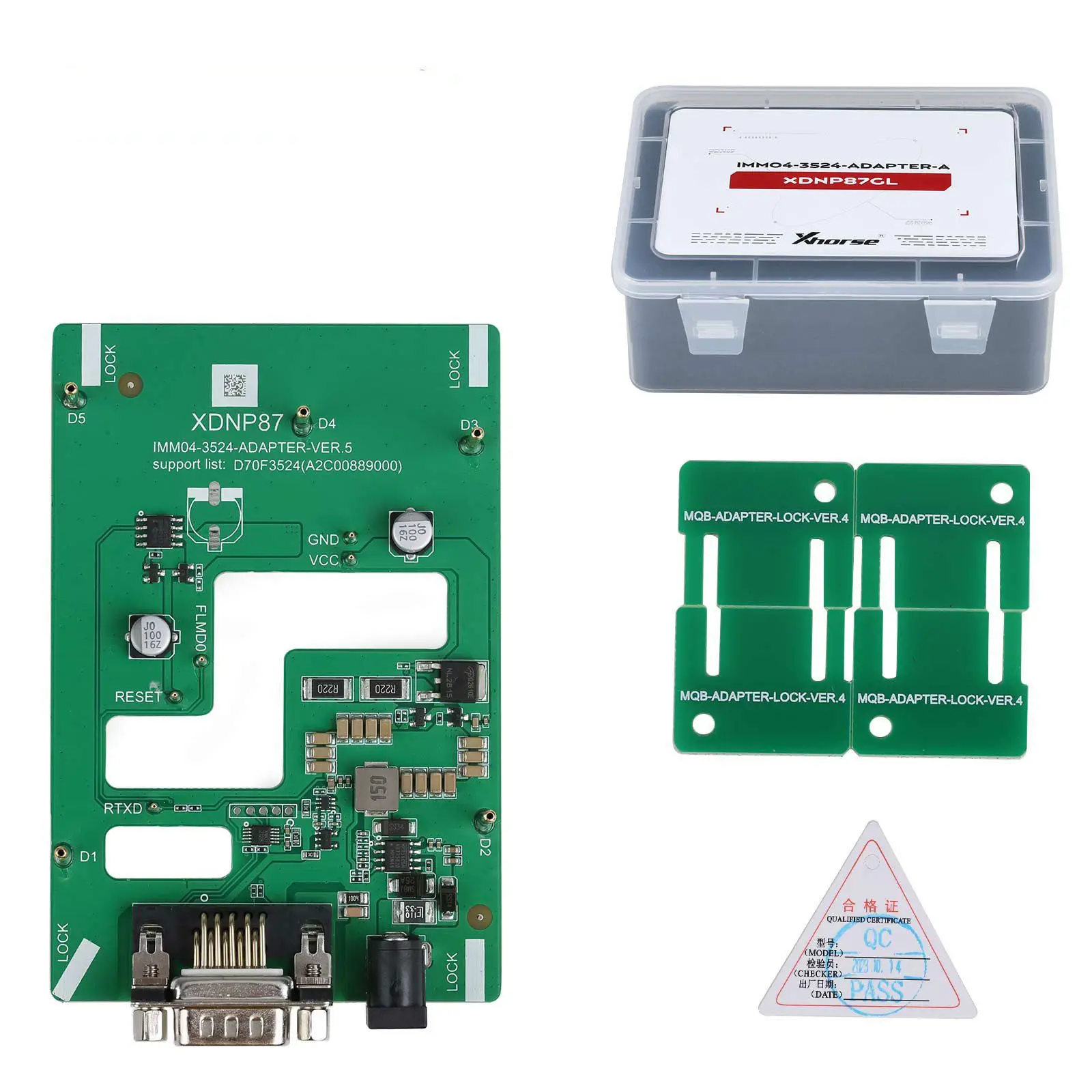 5830 | Xhorse XDNPM3GL MQB48 Solder Free Adapters Full Package 13 Pieces for VVDI Prog, Multi Prog and VVDI Key Tool Plus 11 5830 | Xhorse XDNPM3GL MQB48 Solder Free Adapters Full Package 13 Pieces for VVDI Prog, Multi Prog and VVDI Key Tool Plus - Görsel 11