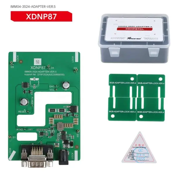 5830 | Xhorse XDNPM3GL MQB48 Solder Free Adapters Full Package 13 Pieces for VVDI Prog, Multi Prog and VVDI Key Tool Plus 2 5830 | Xhorse XDNPM3GL MQB48 Solder Free Adapters Full Package 13 Pieces for VVDI Prog, Multi Prog and VVDI Key Tool Plus - Görsel 2