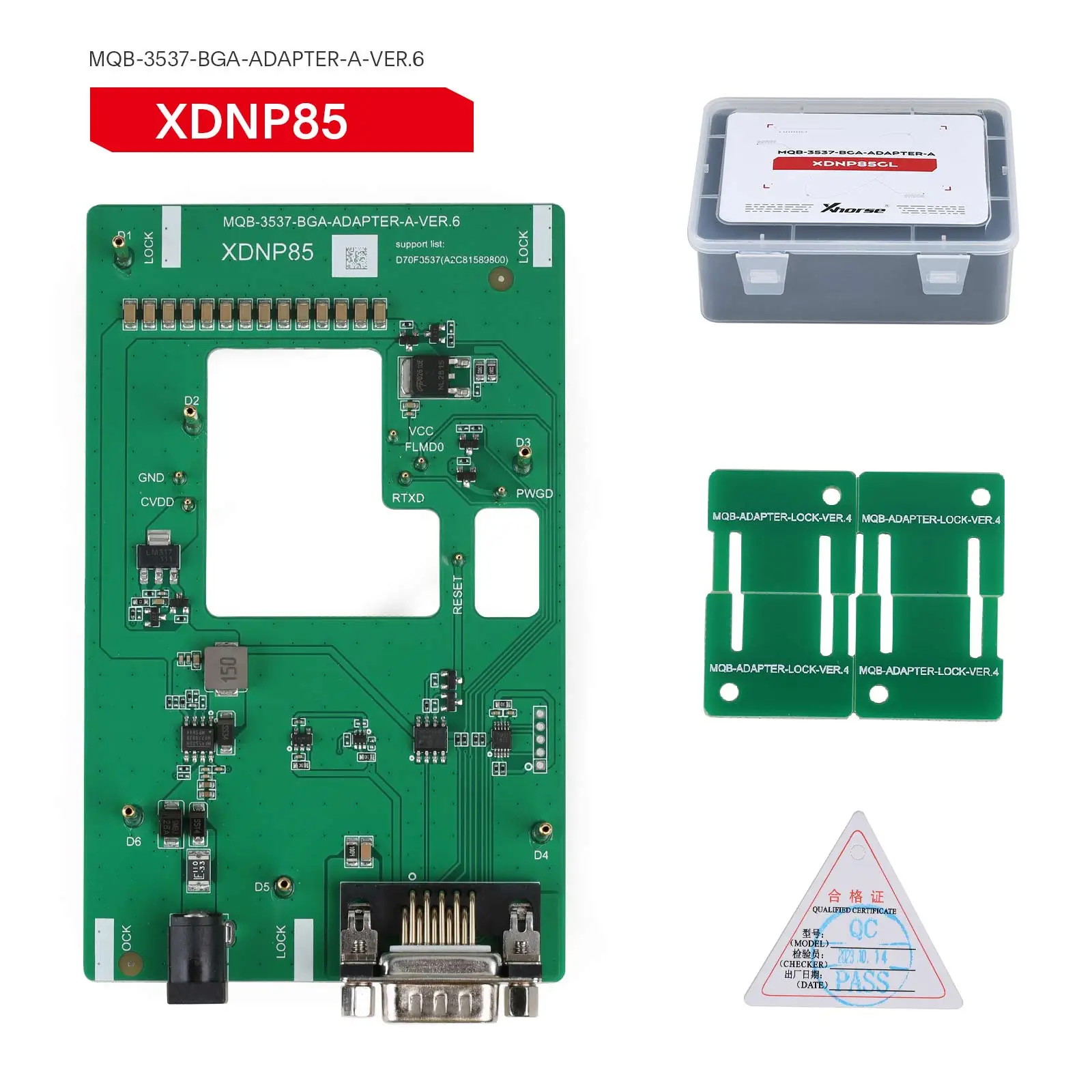 5830 | Xhorse XDNPM3GL MQB48 Solder Free Adapters Full Package 13 Pieces for VVDI Prog, Multi Prog and VVDI Key Tool Plus 6 5830 | Xhorse XDNPM3GL MQB48 Solder Free Adapters Full Package 13 Pieces for VVDI Prog, Multi Prog and VVDI Key Tool Plus - Görsel 6