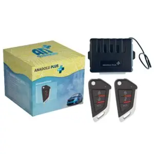 63 Anadolu Plus + Açma Kapama BMW Tipi Sustalı Kumada Cam indirme/kaldırma Bagaj açma Kapıları kumandadan açma/kapatma Korna ve dörtlü flaşörle araç bulma