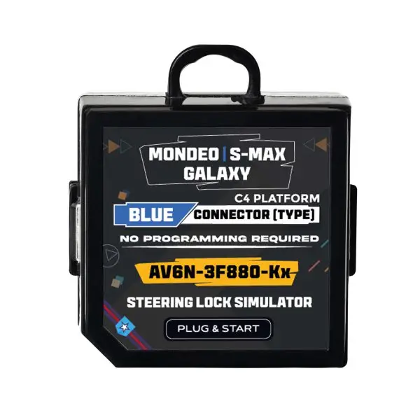 9442 | Ford | Mondeo | S-Max | Galaxy | Direksiyon Kilidi Emülatörü Simülatörü - Görsel 2