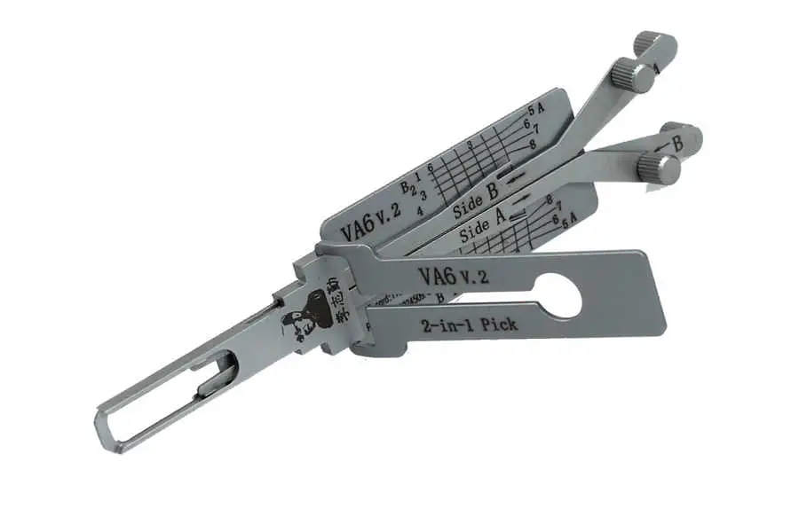 7716 | Lishi VA6-VA2 Renault kilit açma Maymuncuk