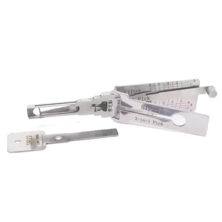 7703 | Lishi SIP22 Fiat - alfa romeo - peugeot kilit açma Maymuncuk 1 Lishi SIP22 Fiat Maymuncuk: Fiat Araçları İçin En İyi Kilit Açma Çözümü Lishi SIP22 Fiat maymuncuk, Fiat araçlarının kilitlerini açmak için özel olarak tasarlanmış üstün kaliteli bir kilit açma aracıdır. Profesyonel çilingirler ve otomotiv teknisyenleri tarafından sıklıkla tercih edilen bu maymuncuk, hassas ve etkili kilit açma kabiliyeti ile dikkat çeker. Lishi SIP22 Fiat Maymuncuk'un Avantajları Özel Tasarım: Fiat araçları için özel olarak tasarlanan Lishi SIP22, Fiat kilit sistemlerine mükemmel uyum sağlar. Yüksek Kalite Malzeme: Dayanıklı ve uzun ömürlü kullanım için yüksek kaliteli malzemelerden üretilmiştir. Kolay Kullanım: Ergonomik tasarımı sayesinde kullanımı son derece kolaydır ve kullanıcıya rahatlık sunar. Hassasiyet: Bu maymuncuk, kilitleri hızlı ve zarar vermeden açmak için hassas bir şekilde tasarlanmıştır. Profesyoneller İçin İdeal: Çilingirler ve otomotiv uzmanları için vazgeçilmez bir araçtır. Zorlu kilit açma görevlerinde bile yüksek performans sağlar. Neden Lishi SIP22 Fiat Maymuncuk? Güvenilirlik: Lishi markası, yıllardır sektörde güvenilirlik ve kalite ile anılmaktadır. SIP22 modeli de bu geleneği sürdürmektedir. Fiat Araçlarına Özel: Fiat marka araçların kilit sistemleri için özel olarak tasarlanmış olması, bu ürünü diğer genel amaçlı maymuncuklardan ayırır. Eğitim ve Destek: Lishi, kullanıcılarına eğitim materyalleri ve destek sunarak, SIP22'nin en etkili şekilde kullanılmasını sağlar. Satın Alın ve Farkı Hissedin Eğer siz de profesyonel bir çilingir ya da otomotiv teknisyeniyseniz ve Fiat araçlarının kilitlerini açmanız gerekiyorsa, Lishi SIP22 Fiat maymuncuk sizin için ideal bir seçim olacaktır. Yüksek kalite ve güvenilirliği ile bu ürünü tercih ederek işinizi kolaylaştırabilir ve müşteri memnuniyetini artırabilirsiniz. Lishi SIP22 Fiat maymuncuk ile tanışın ve Fiat kilit açma işlemlerinde en iyi deneyimi yaşayın!