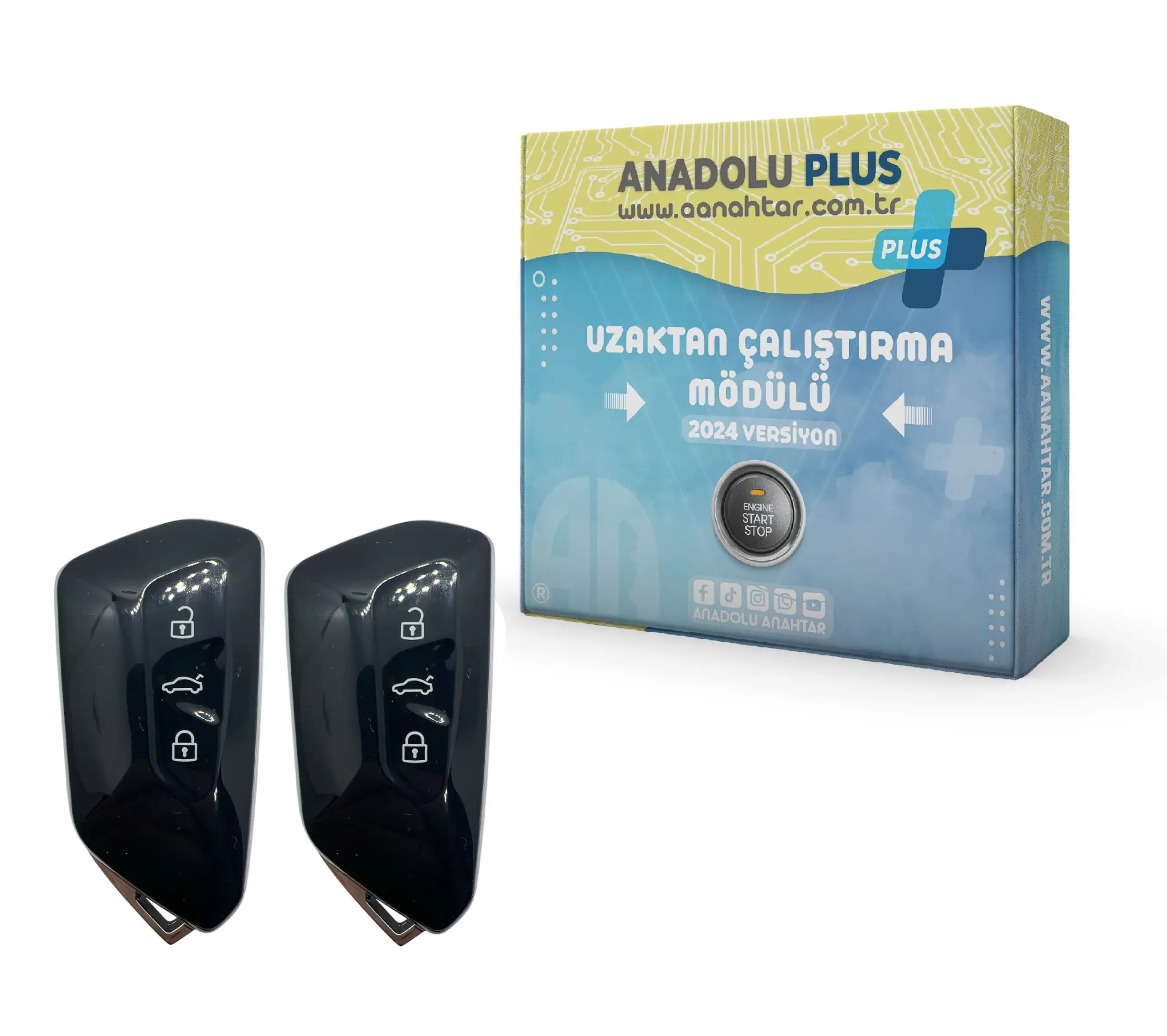 28104 | VW Tiguan 2016 ve Sonrası Modeller İçin Uzaktan Çalıştırma Sistemi