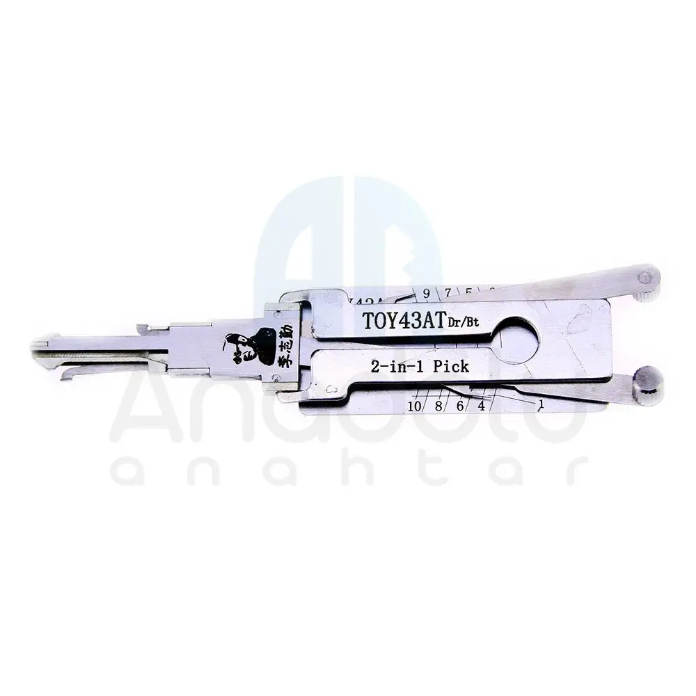 Lishi TOY43AT 2 in 1 TOYOTA kilit açma Maymuncuk