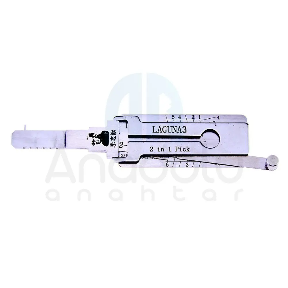 Lishi Laguna 3 - 2 in 1 kilit açma Maymuncuk