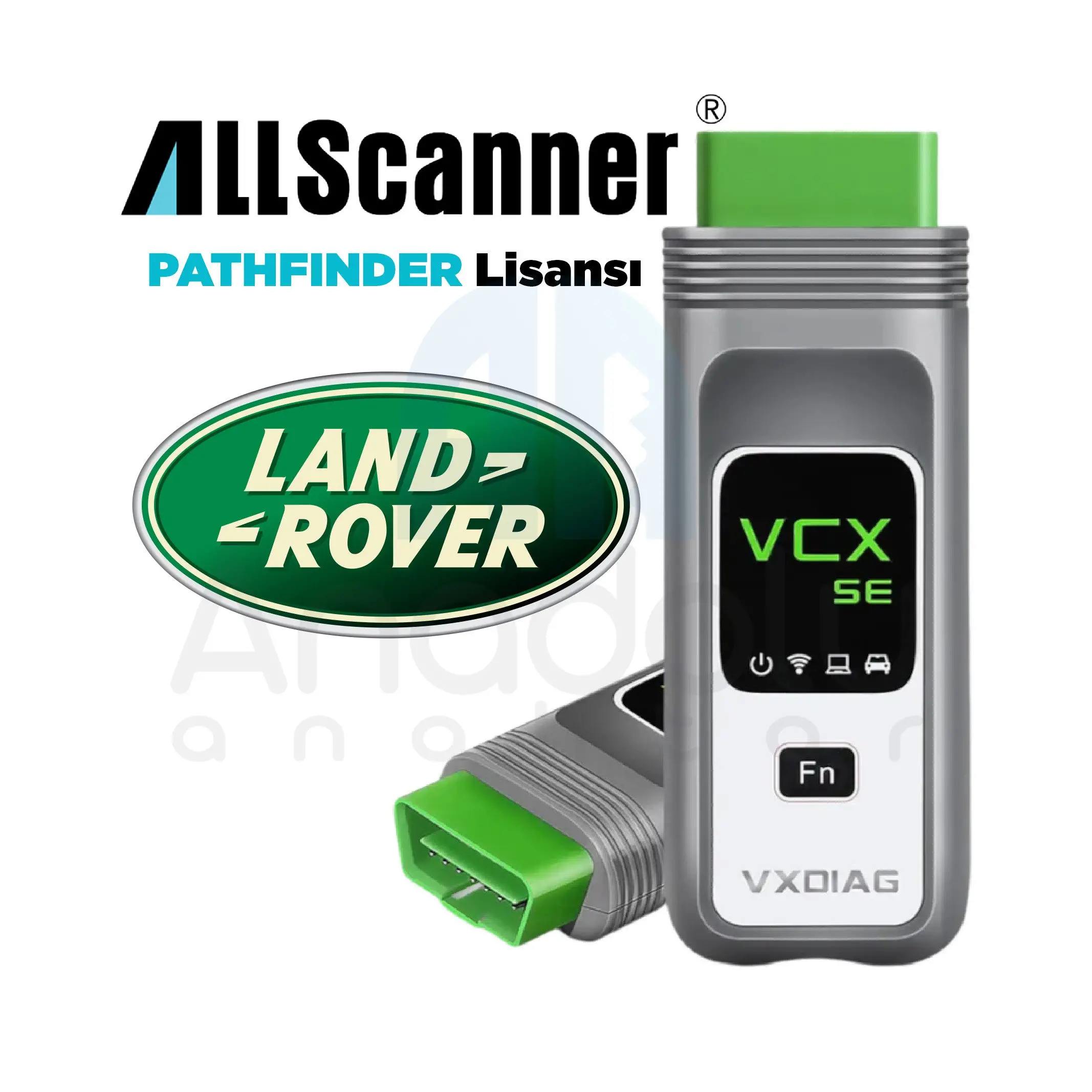 8305 | All Scanner Landrover Lisansları için VCX SE Diagnostik Tool