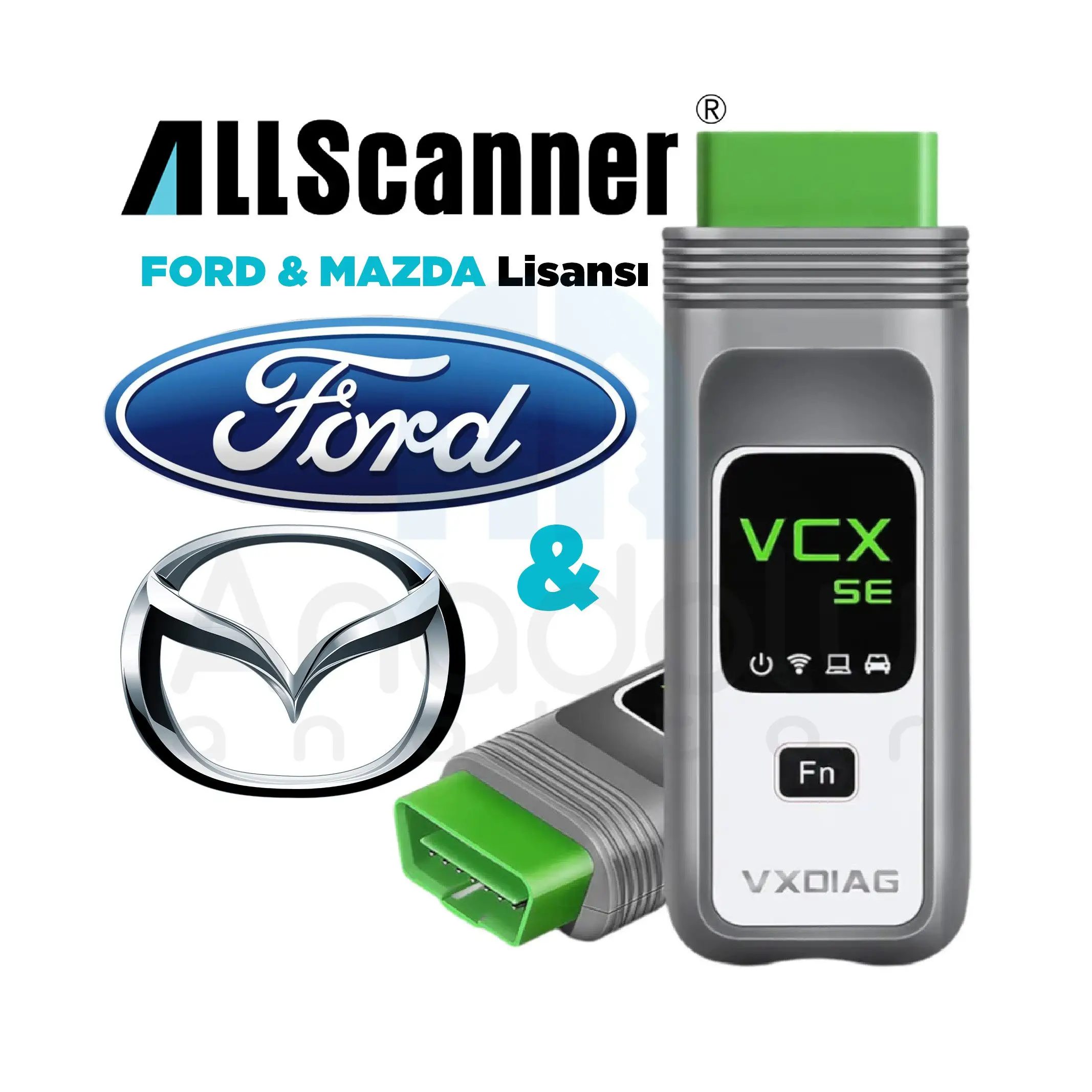 8309 | All Scanner Ford & Mazda Lisansları için VCX SE Diagnostik Tool