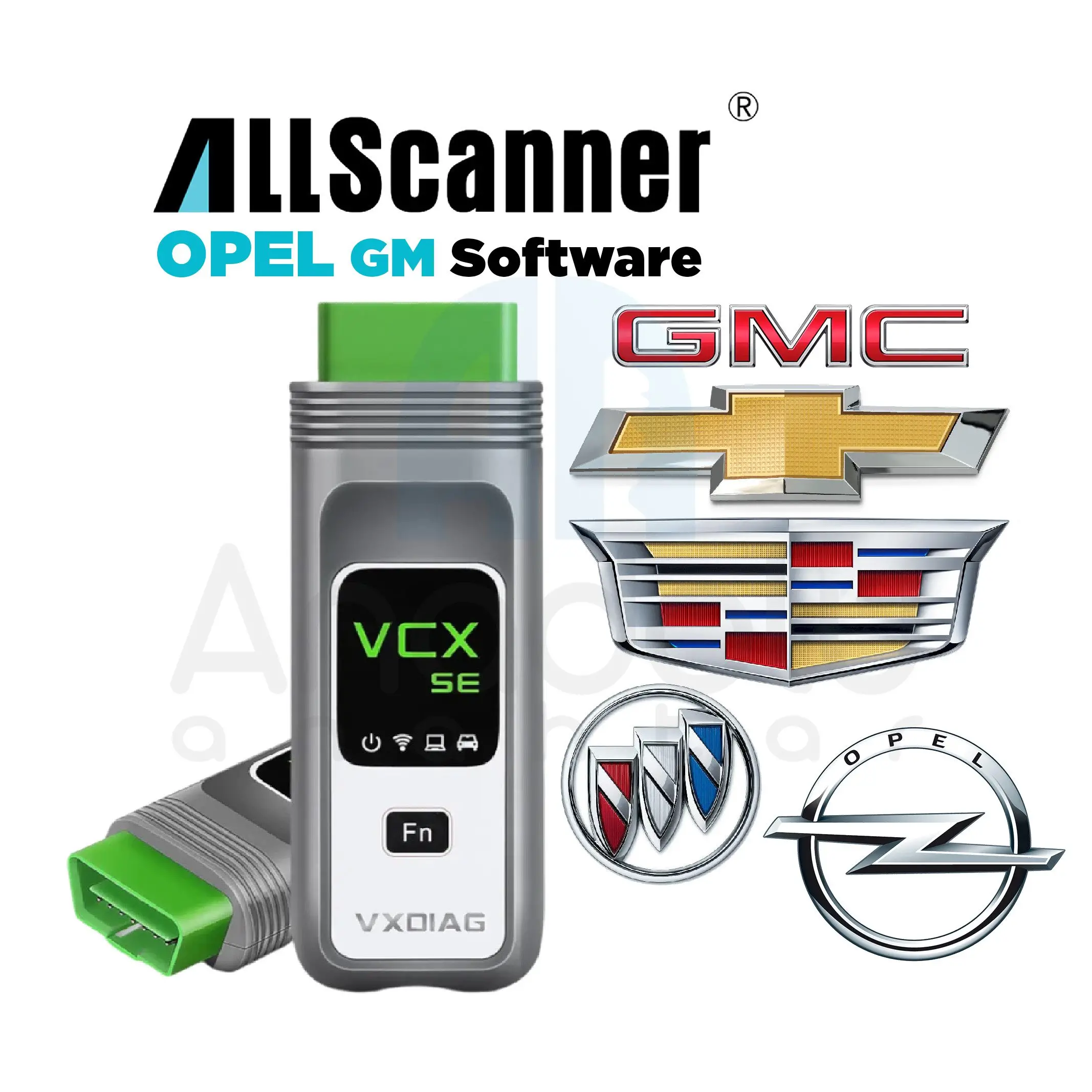 8318 | All Scanner GM - Opel için VCX SE SOFTWARE