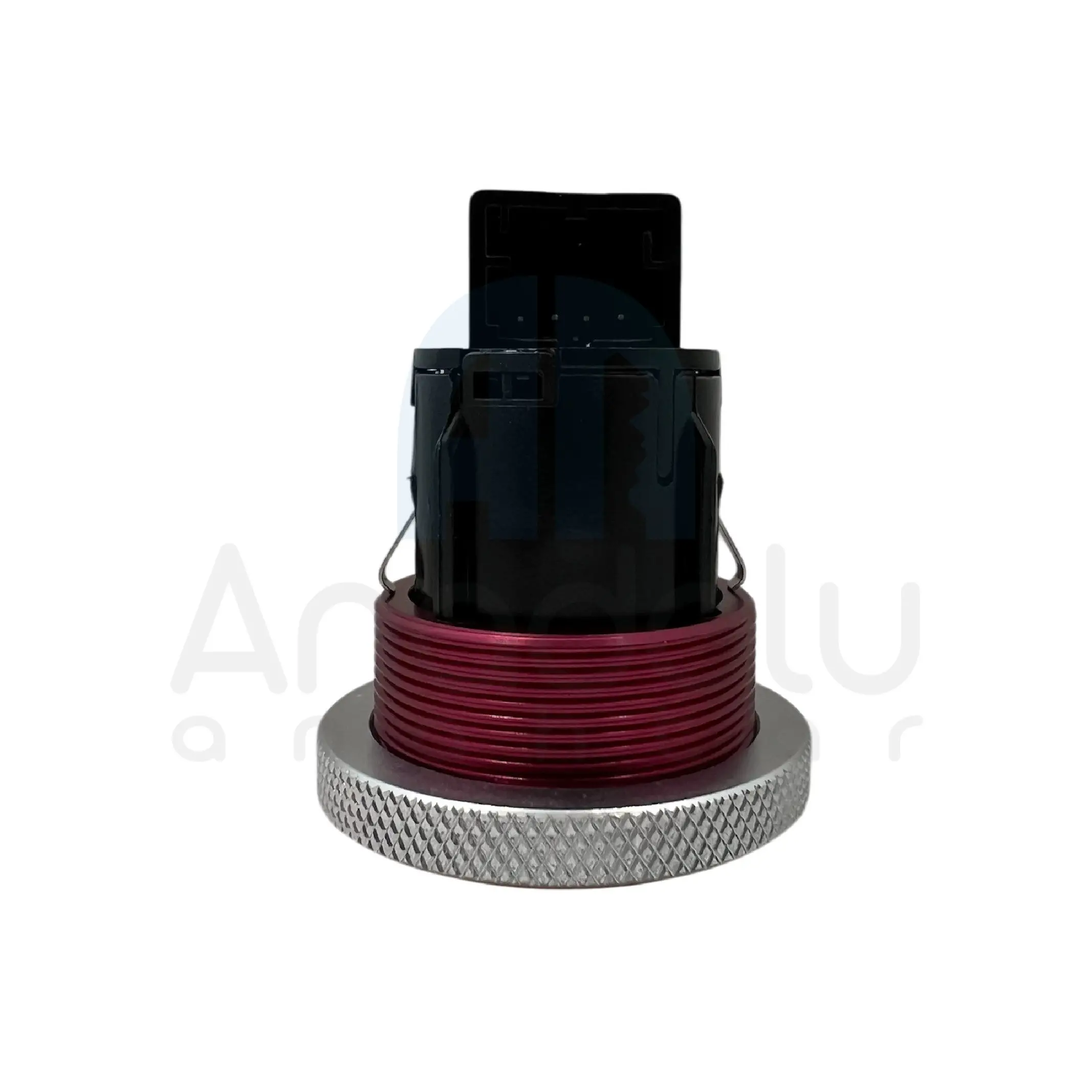 8102 | Start Stop Buton Kırmızı Kristal - Görsel 2