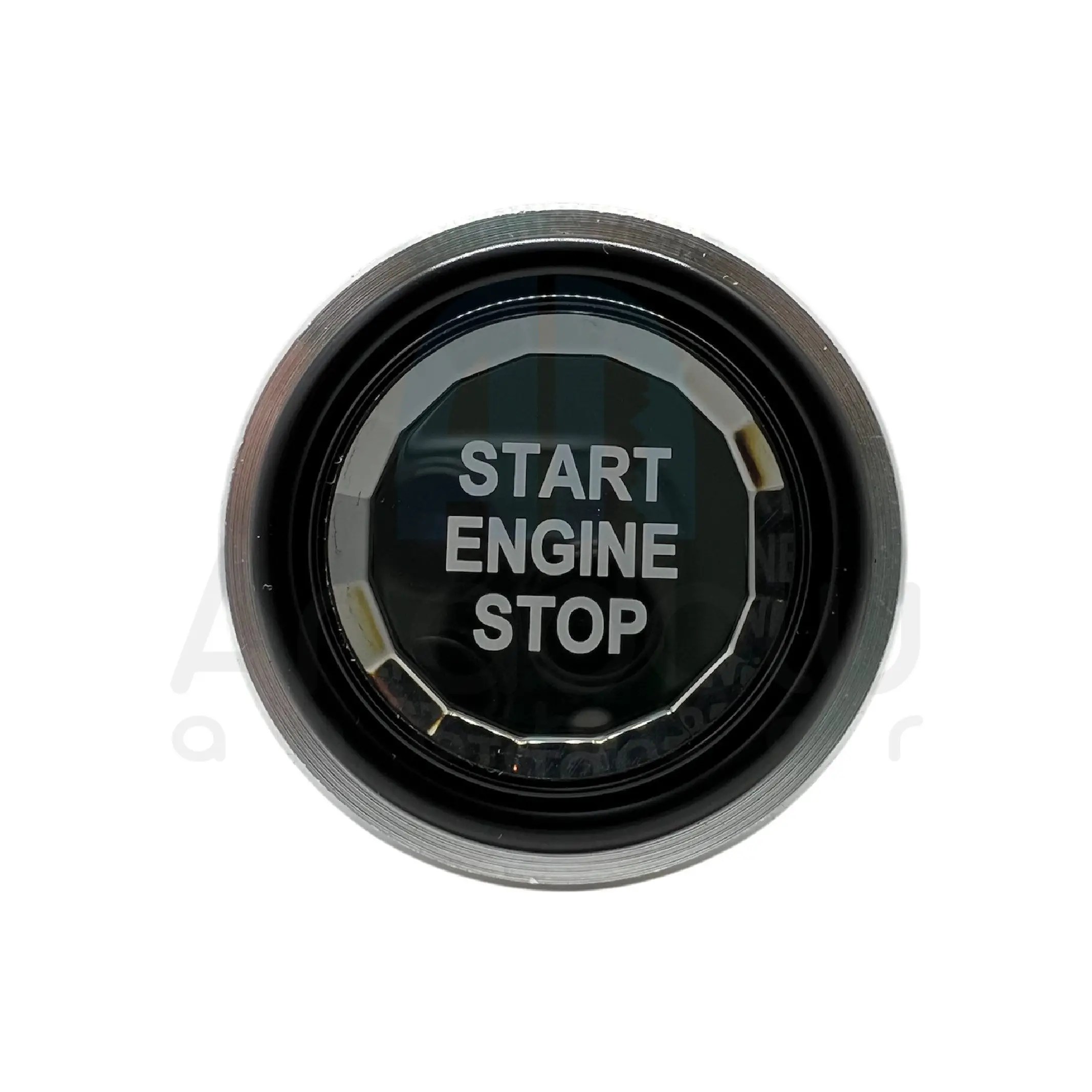 8103 | Start Stop Buton Siyah Kristal