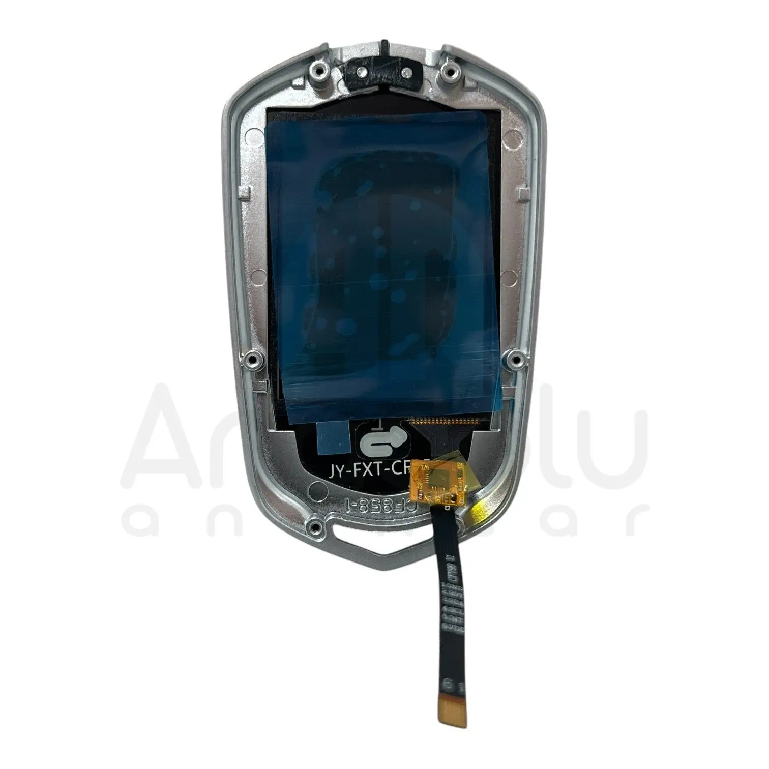 1484 | LCD Ekranlı Kumanda CF858 Yedek Parçası Gri - Görsel 2