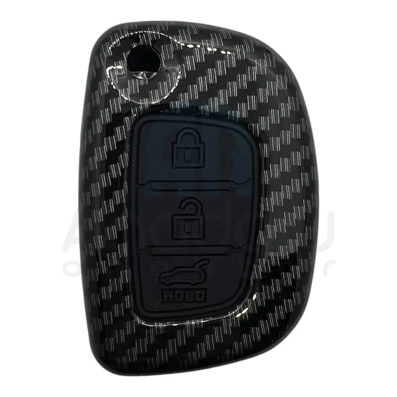 2110KARBON | Hyundai Sonata Sustalı 3 Buton Karbon Fiber Kılıfı