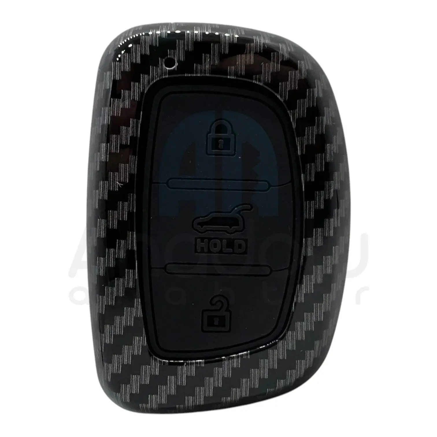 2118KARBON | Hyundai Smart 3 Bagaj Orta Buton Karbon Fiber Kılıfı