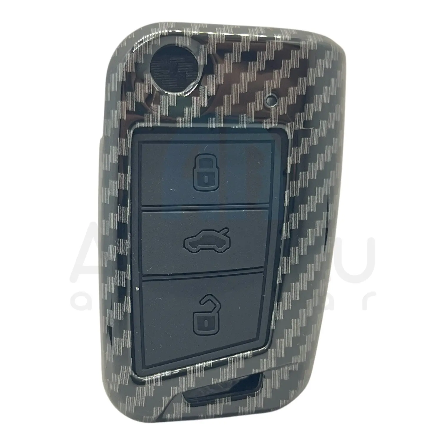 2810KARBON | Volkswagen MQB Sustalı 3 Buton Karbon Fiber Kılıfı