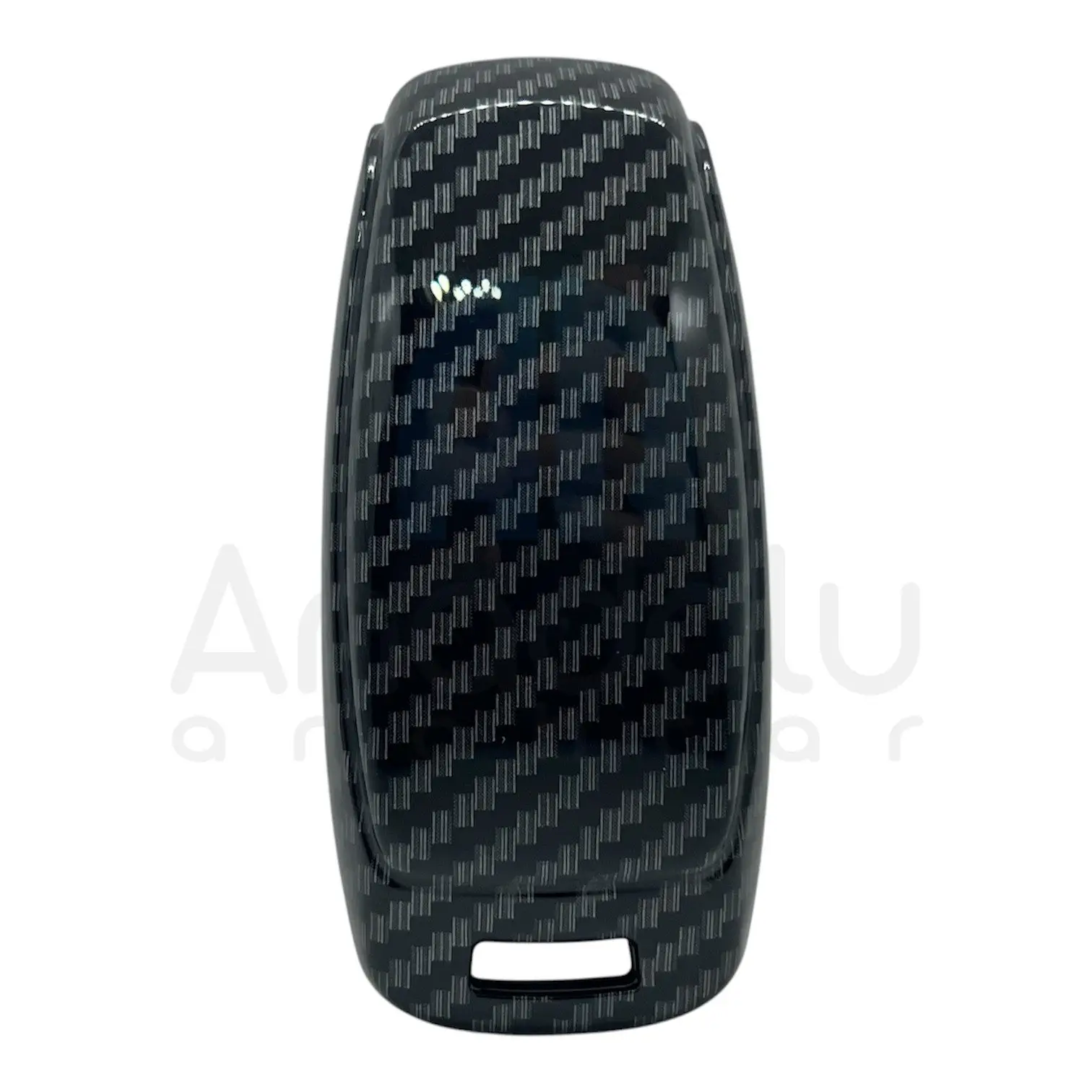 2932KARBON | Audi Smart Yeni Kasa 3 Buton Karbon Fiber Kılıfı - Görsel 2