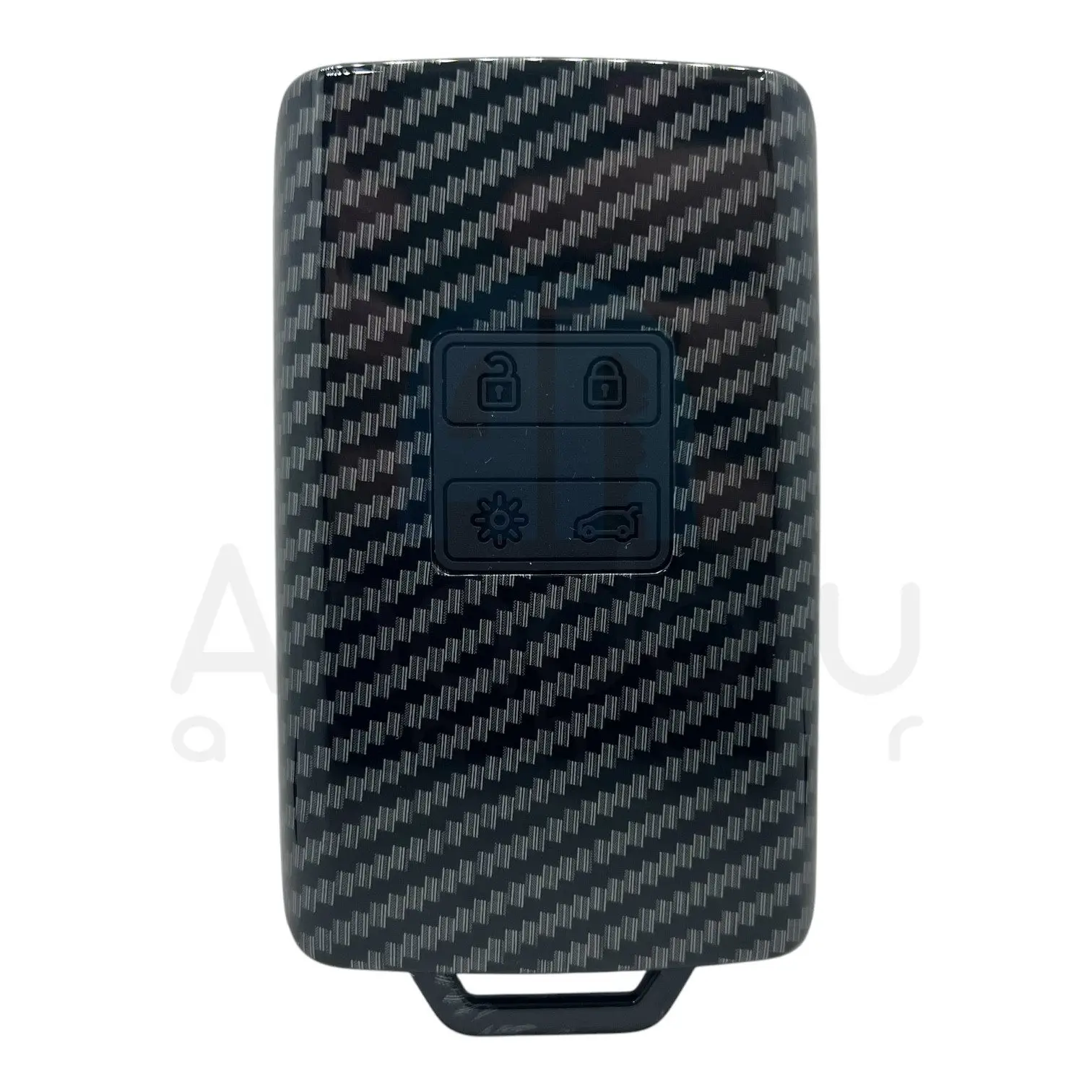 3510KARBON | Renault Kart Kumanda 4 Buton Karbon Fiber Kılıfı