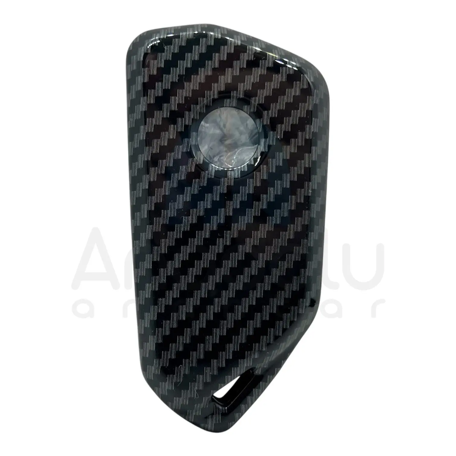 2813KARBON | Volkswagen Sustasız 3 Buton Karbon Fiber Kılıfı - Görsel 2