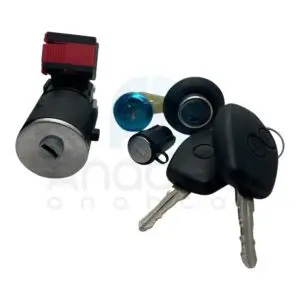 Renault Dacia Komple Kontak Seti + 2 Adet Yale Anahtar