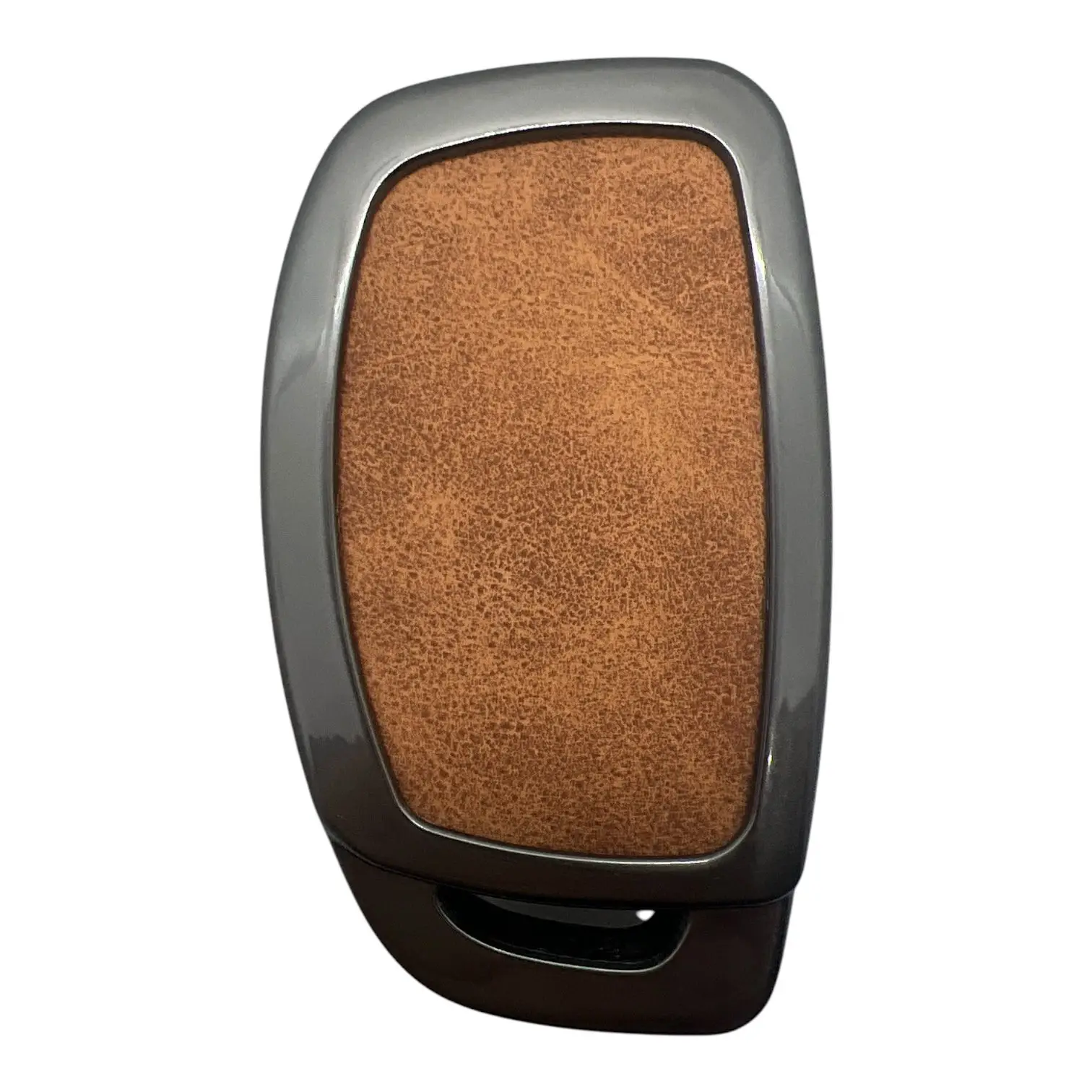 2110Vip KR | Hyundai Sustalı Metal Kılıfı 3 Buton Kahverengi - Görsel 2