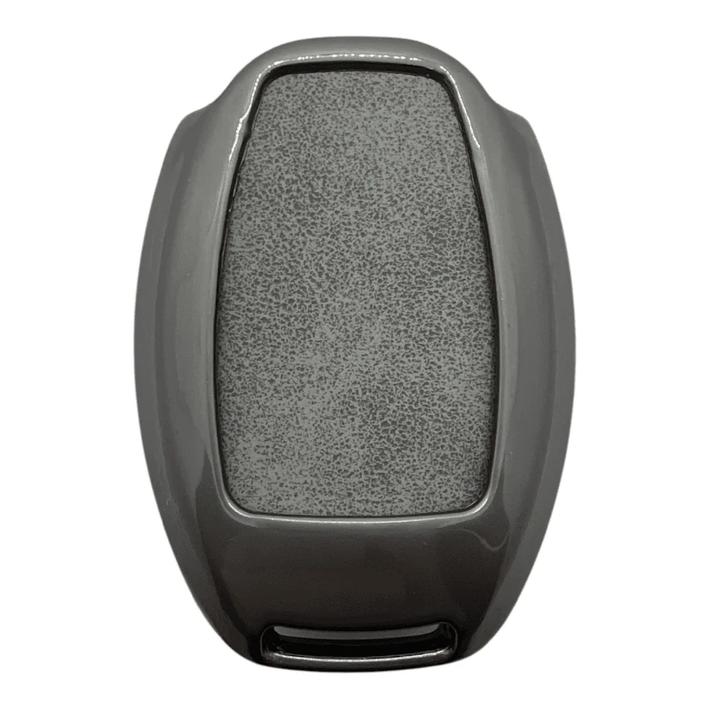 2610Vip G | Mercedes Metal Kılıfı 3 Buton Gri - Görsel 2